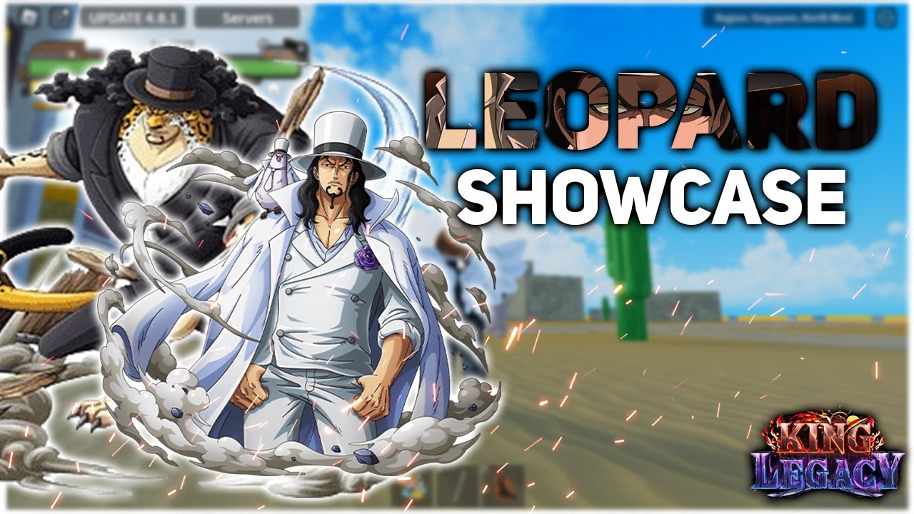 leopard rework king legacy Showcase update #kinglegacy #kinglegacyrobl