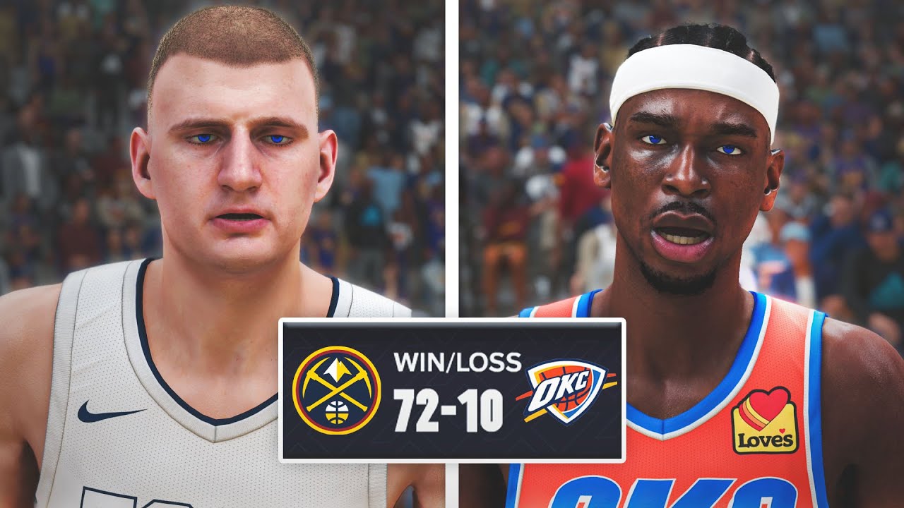 I Gave Shai & Jokic The Same Team To Find The MVP