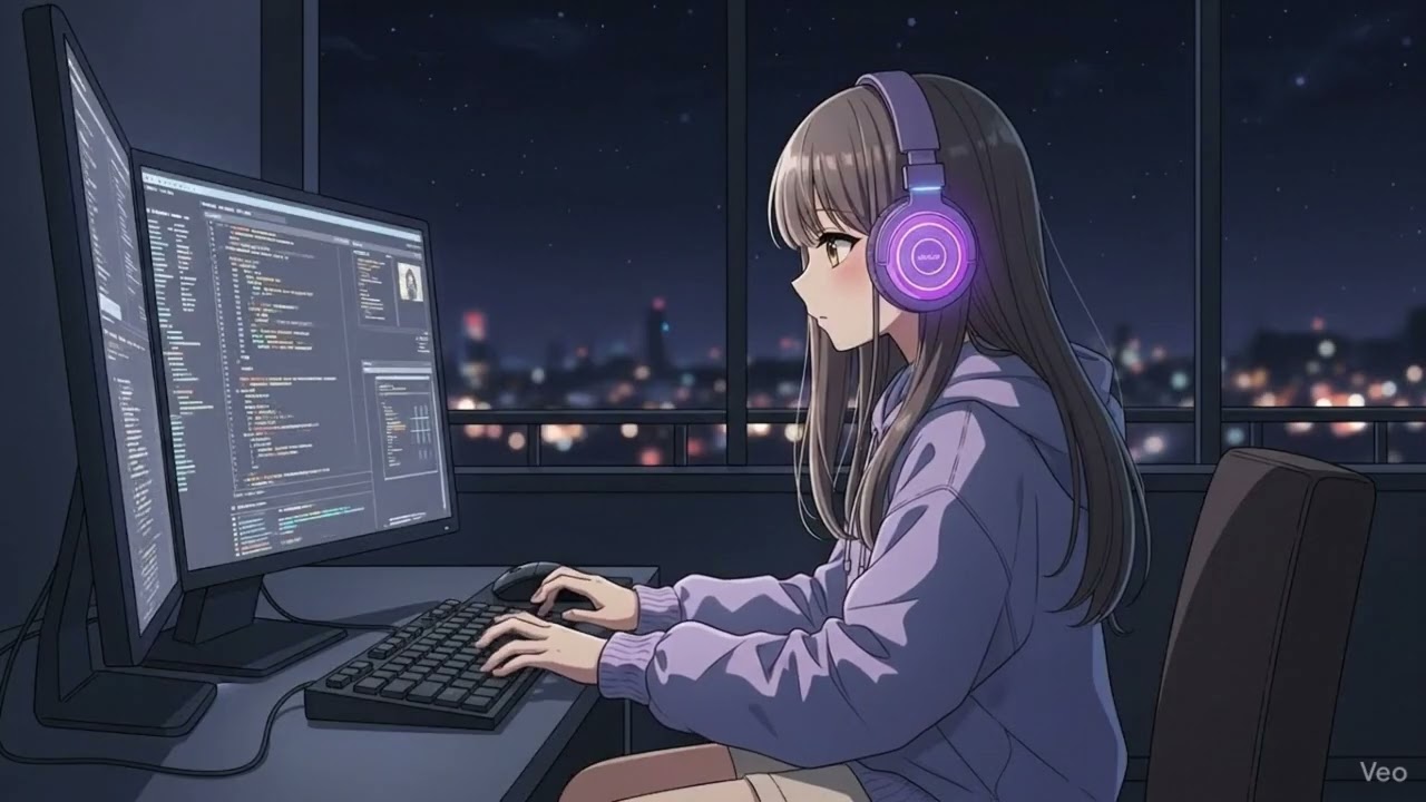 Midnight Coffee Shop Lofi — Study All Night