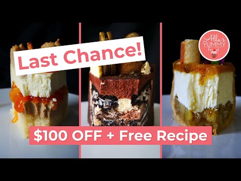 Last Day To Get On The Cheesecake Waitlist & Get $100 OFF + FREE Recipe!