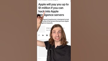 Apple is paying hackers up to 1 million dollars to hack them!