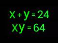 Germany | Can you solve this ? | Math Olympiad | X=? & Y=?