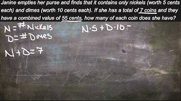 Mixture Problems by Substitution: An Explanation (Algebra I)