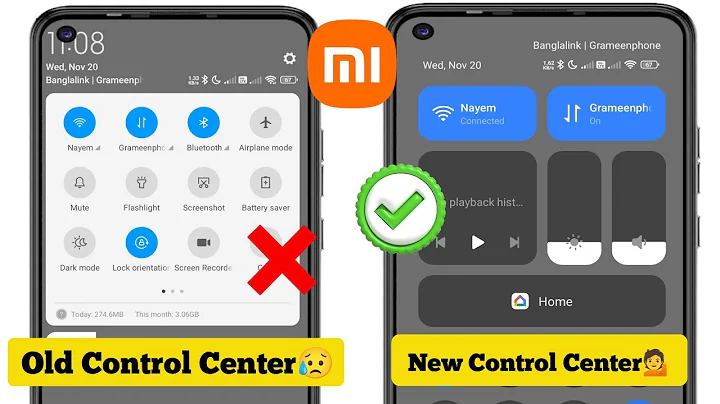 HyperOS Control Center For Redmi 13c Enable Now || How To Change New Control Center Redmi 13c