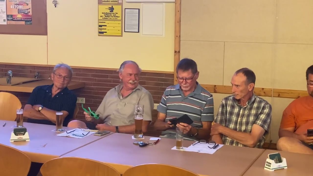 Mitgliederversammlung der St. Sebastianus Schützenbruderschaft in Köln Flittard am 15.06.2022