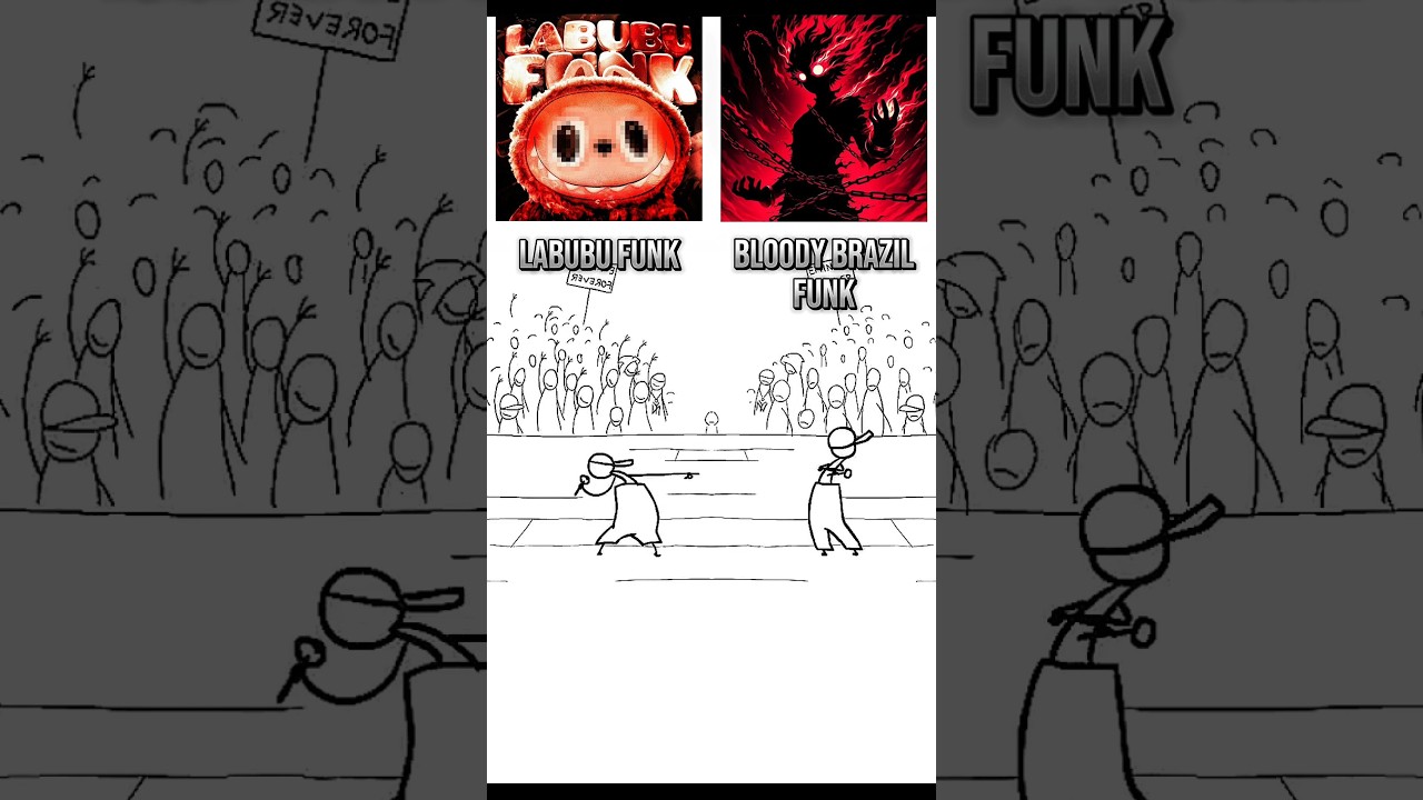LABUBU FUNK Vs BLOODY BRAZIL FUNK 💀 