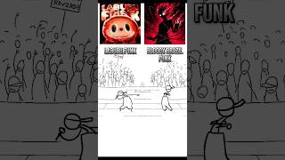 LABUBU FUNK Vs BLOODY BRAZIL FUNK 💀 #shorts #shortsfeed