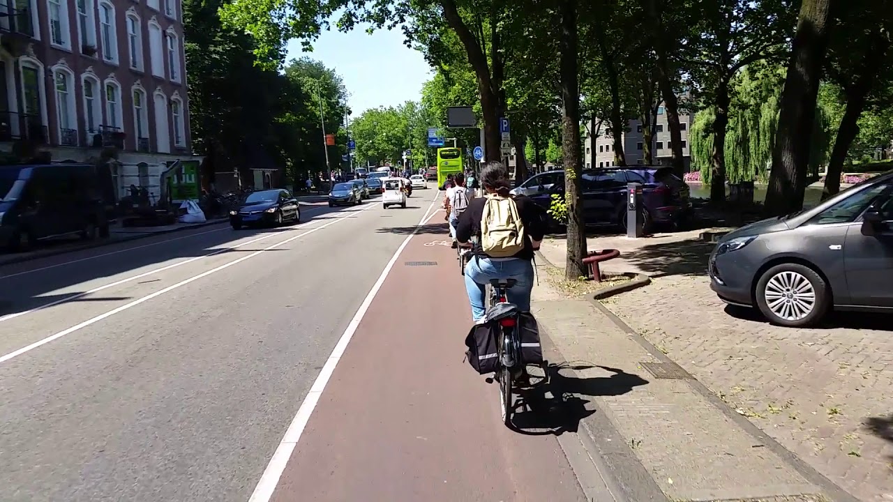 Bicycle ride in Amsterdam YouTube