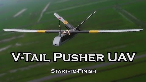 Building a V-Tail Pusher for FPV & Autonomous Missions - Silver Eagle