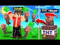 ماين كرافت قروي التفجير!💥 (العصا السحرية!)😱 - Villager TNT