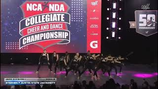 2026 SFA Dance Team NDA Nationals Division 1 Jazz Winner