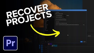 How to Recover Unsaved Premiere Pro Project Files