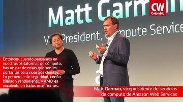 AWS y AMD presentación alianza
