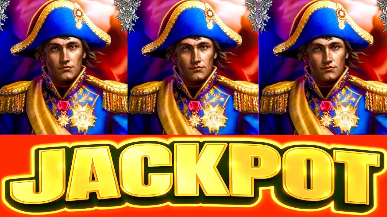 BIG JACKPOTSHIGH LIMITNAPOLEON & JOSEPHINE SLOT MACHINE (WMS