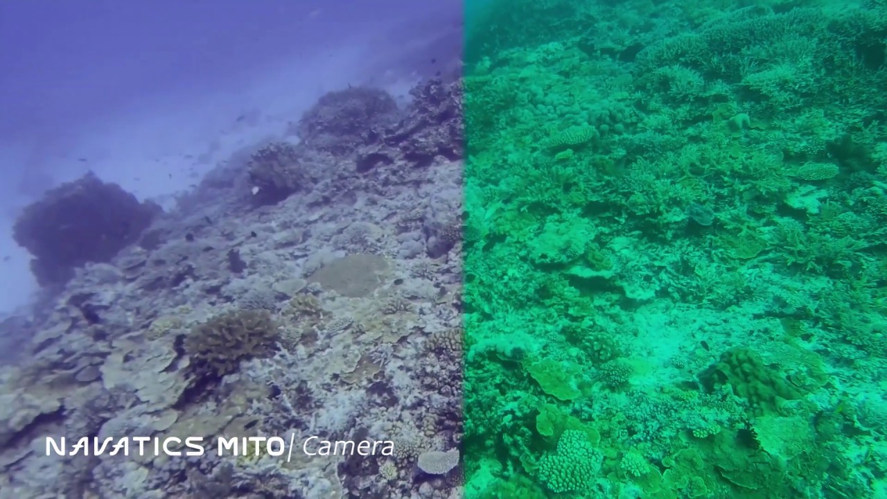 Navatics App - corrects color deviation in underwater shooting