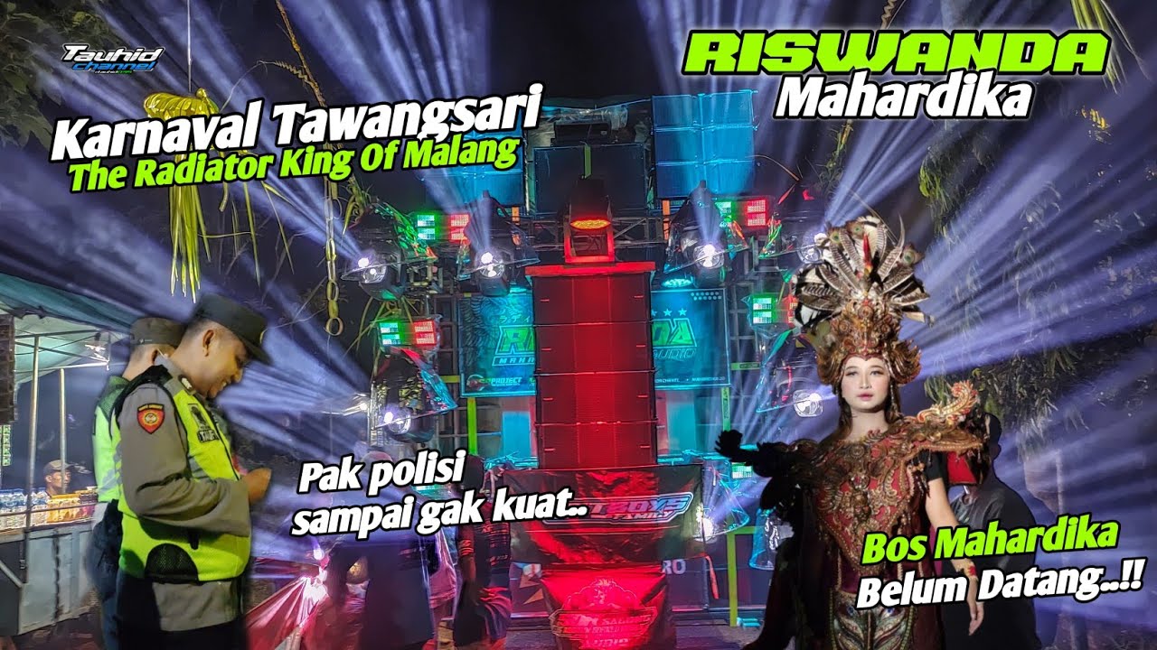 RISWANDA MAHARDIKA DAN FASKHO BUNYI BARENG‼️ RISWANDA START KARNAVAL TAWANGSARI 🔥