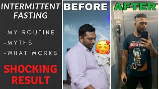 I tried Intermittent fasting for 45 days and this was the result