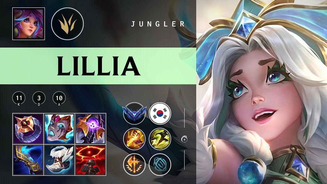 Lillia Jungle vs Naafiri - KR Diamond Patch 25.24