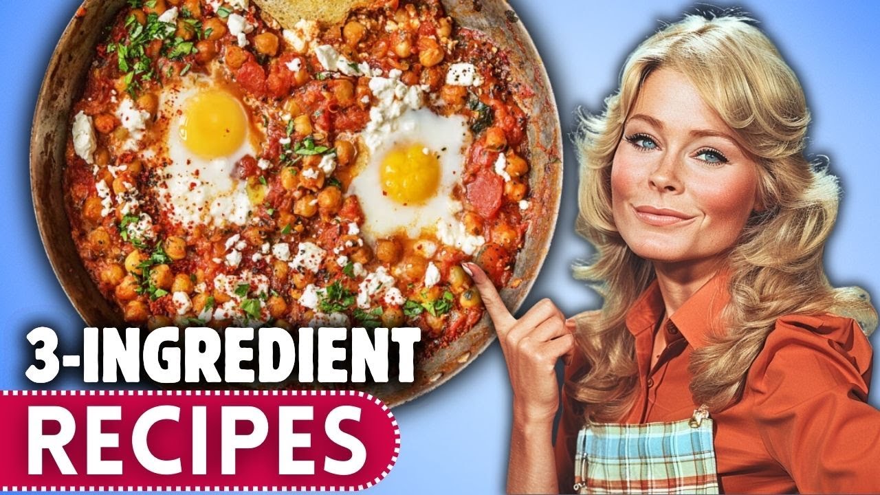 25 Easy 3-Ingredient Recipes That VANISHED From The Family Table!
