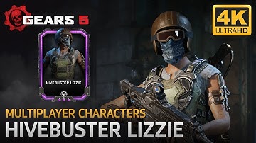 Gears 5 - Multiplayer Characters: Hivebuster Lizzie