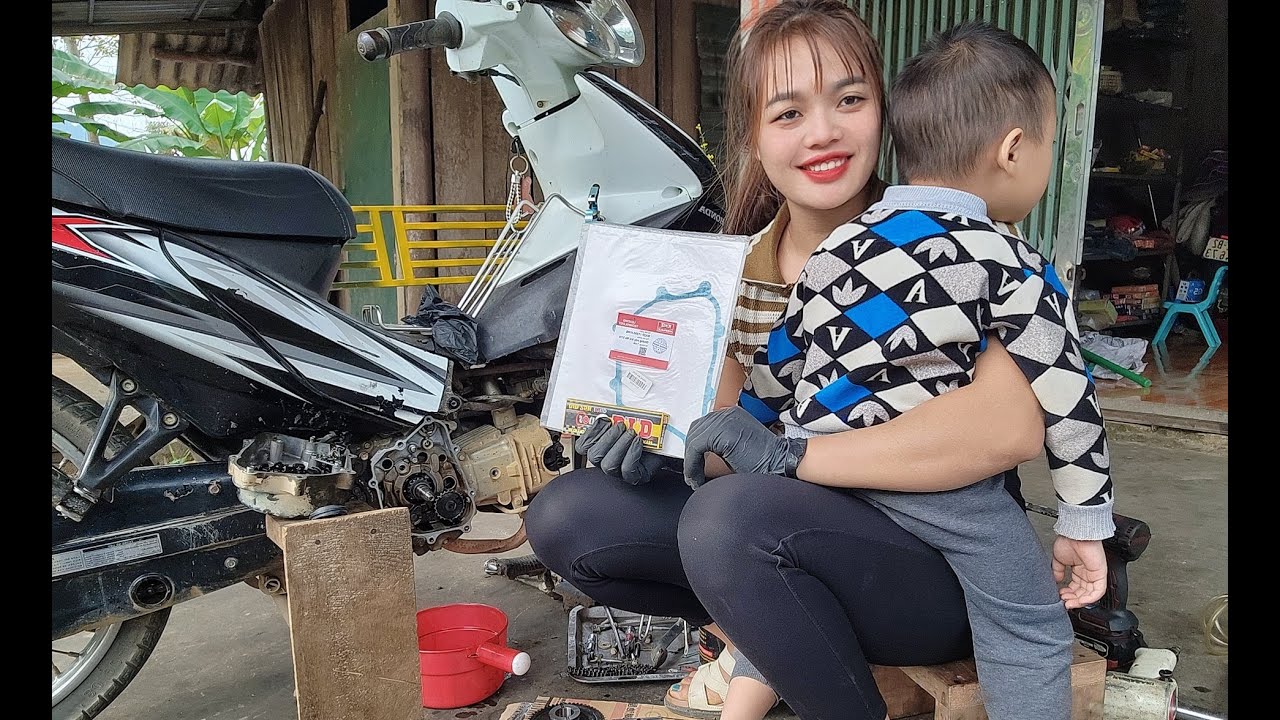 Listen to the sound to accurately diagnose a small faulty part on a Wave RSX motorbike