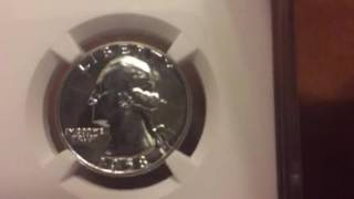 1958 Washington Quarter, NGC Certified Proof 68