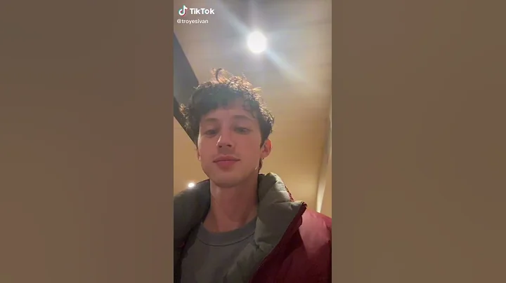 Troye Sivan tells a funny story on his TikTok