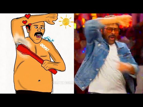 Mega Victory Mass Song Funny Drawing Meme 🤣🤣🤣 | Part -3 | Chiranjeevi | Venkatesh | Anil Ravipudi 