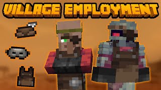 VILLAGE EMPLOYMENT - МОД НА ОДЕЖДУ ЖИТЕЛЕЙ В МАЙНКРАФТЕ! ПОЛНЫЙ ОБЗОР МОДА ГАЙД MINECRAFT