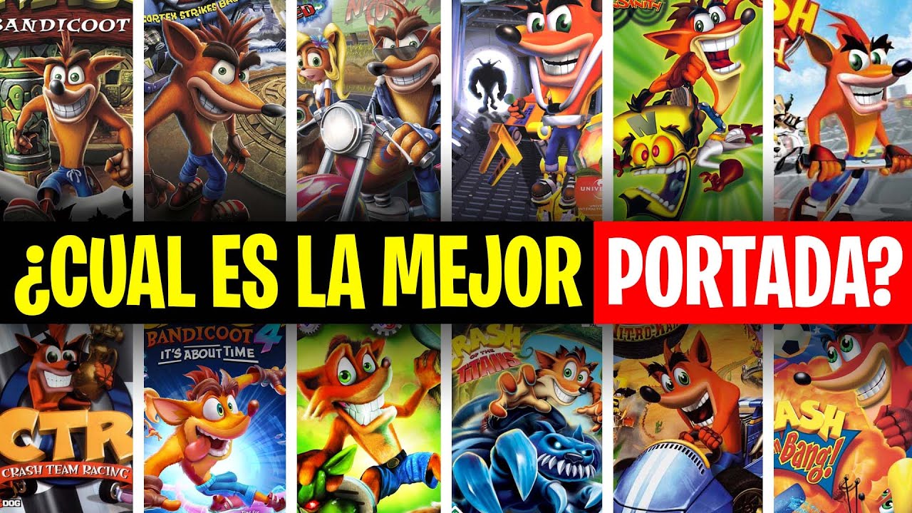 CUAL ES LA MEJOR PORTADA DE TODOS LOS JUEGOS DE CRASH BANDICOOT [TOP] -  thptnganamst.edu.vn