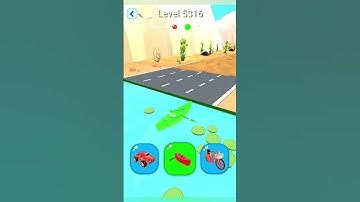 🔥 Shape - Shifting & Transform The Character 👀 Level - 5316 #shapeshifting #gameplay #shorts #viral