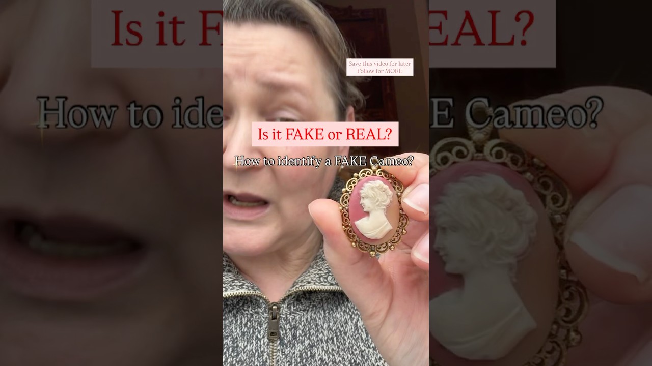 How to spot THIS FAKE Cameo? Part 3 in my Cameo Series