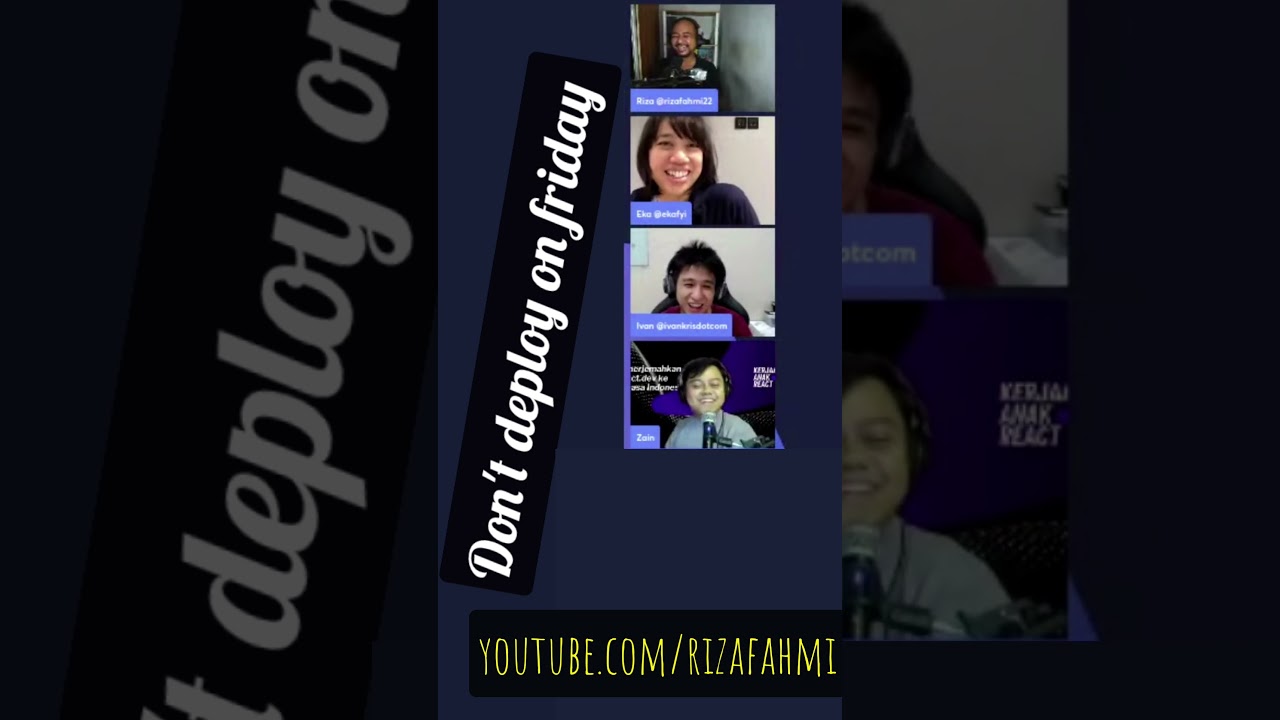 Cuplikan video: Dilarang menggelar di hari jumat!