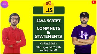 Java Script Commnets & Statements Java Script Tutorial Coding Mesh