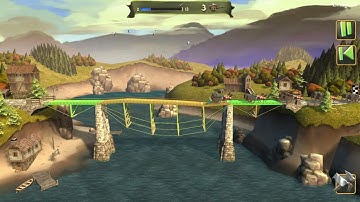 Bridge Constructor Medieval | Into Battle! - Bridge 13
