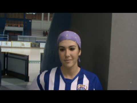 Declaracions Anna Romero. Voltregà 4 - Alcorcón 0. 14/11/2009