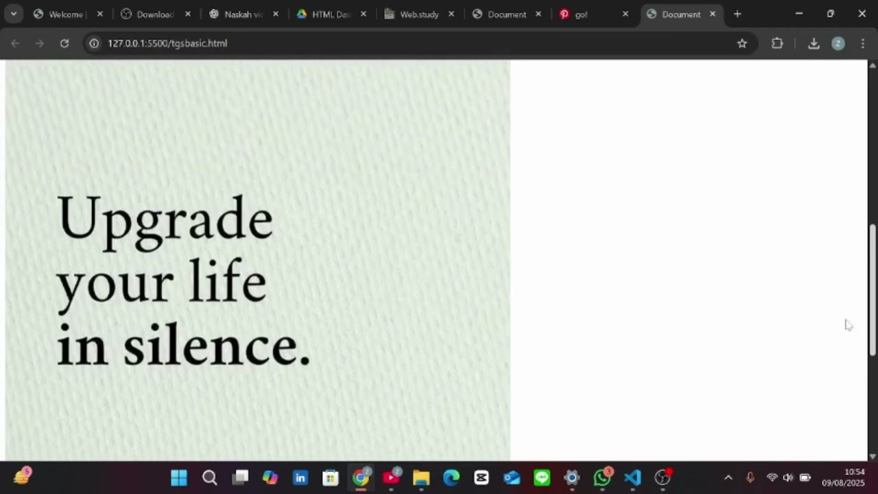 Tutorial HTML Dasar (Heading, URL, List, Favicon, Formatting) – Live Coding Pemula