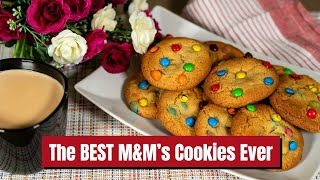 The BEST M&M’s Cookies Ever – Soft, Chewy & Easy to Make!