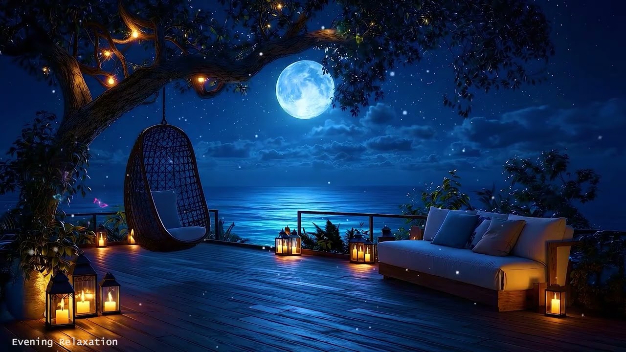 (No Ads) Instant Deep Sleep★ Gentle Ocean Sounds to Fall Asleep Fast ★ Healing Sleep Music