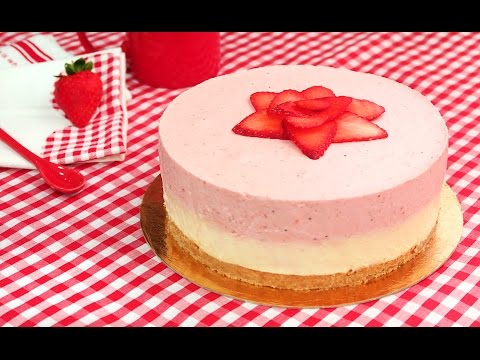 Video: Tarta De Mousse De Fresa Y Chocolate Blanco