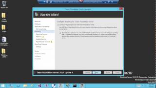 Installing and Configuring TFS2013 4 Update 4 CTP 2