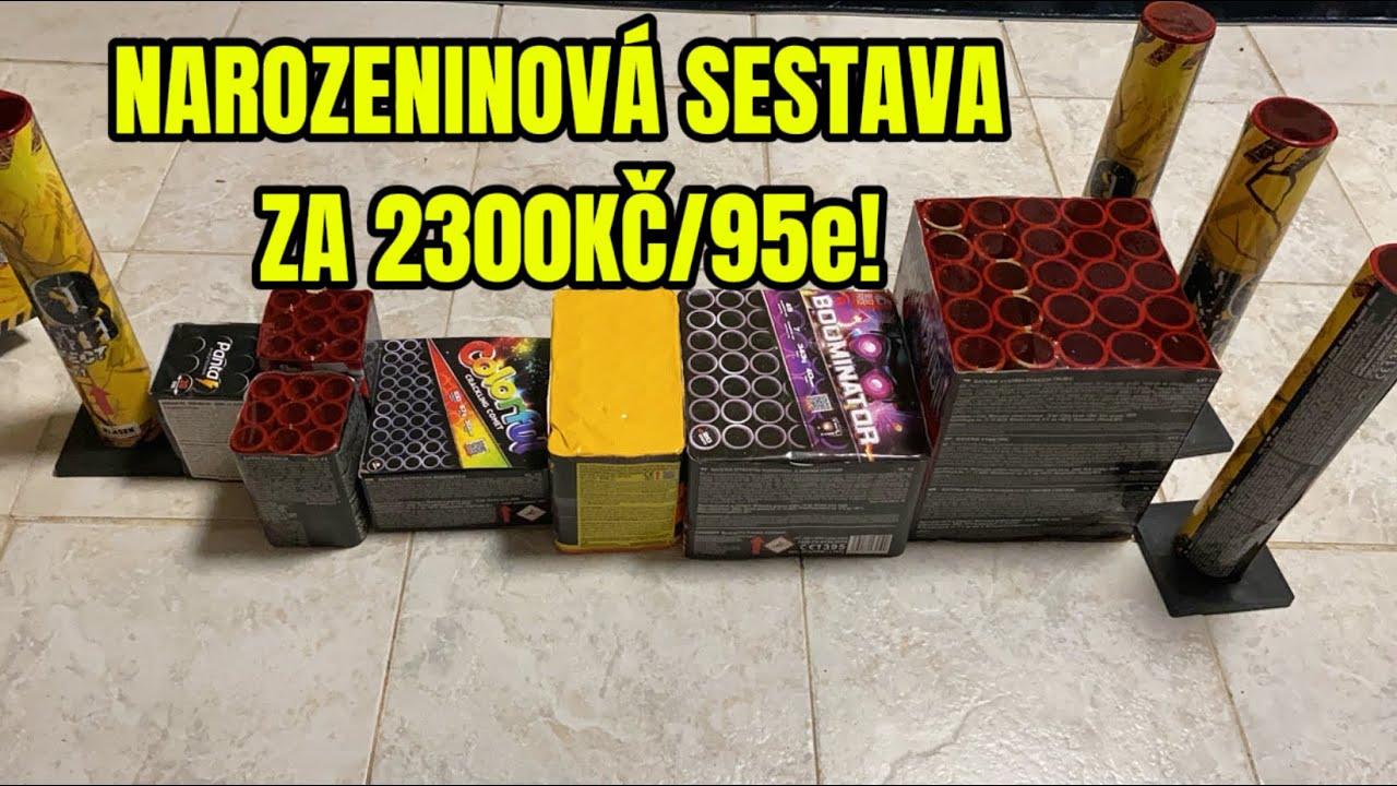 SKLÁDÁNÍ NAROZENINOVÉ SESTAVY ZA 2300kč\95e!🧨🤩