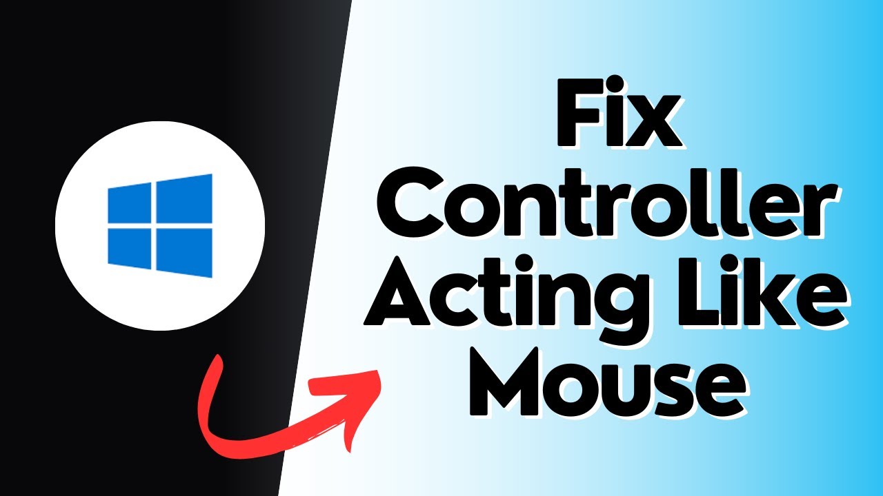How to Fix Controller Acting Like Mouse - YouTube