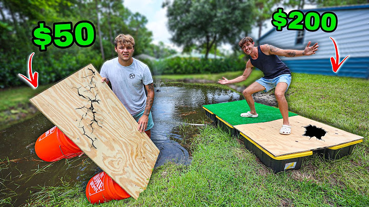 Home Depot 1v1 Build Your Own Boat Challenge!! ($50 vs $200)