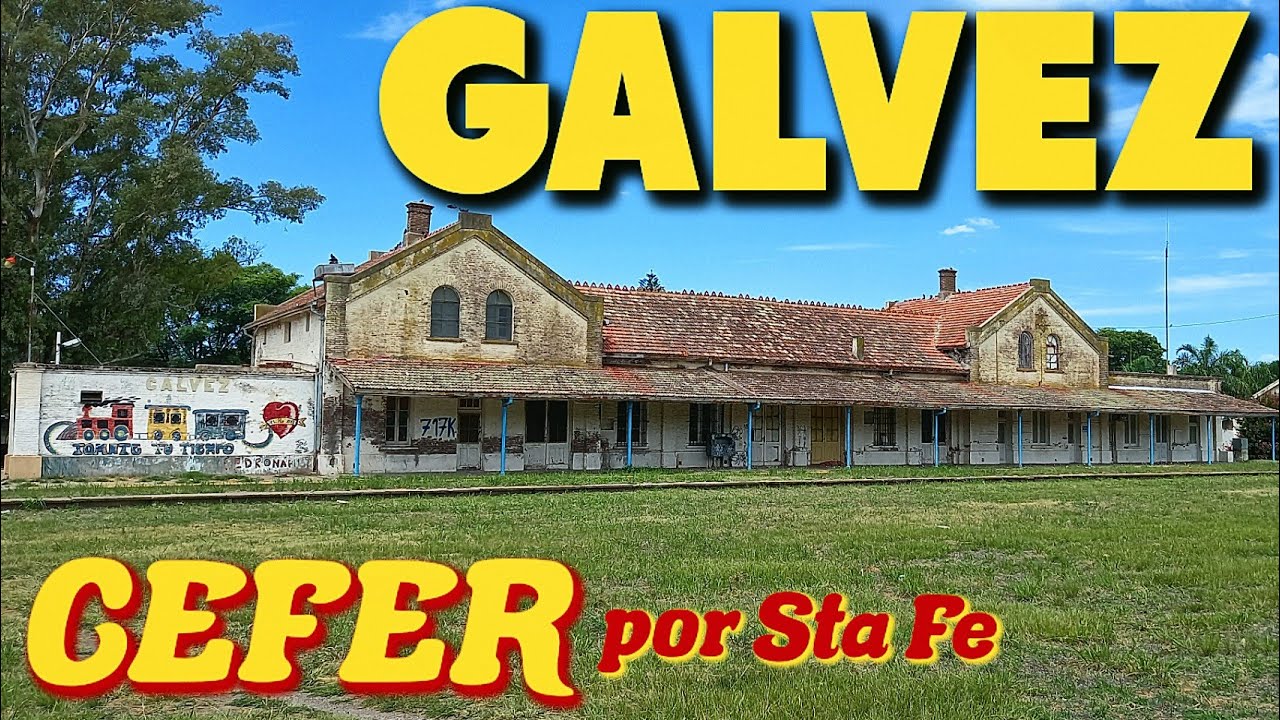 GALVEZ Santa Fe. Antes Colonia "MARGARITA"#ceferSantaFe #ViajaconCEFER  #parati r#CulturaSantaFe