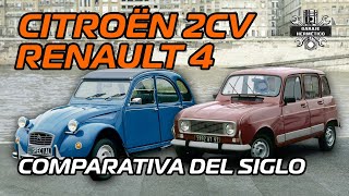 Citroën 2CV vs Renault 4: La comparativa del siglo