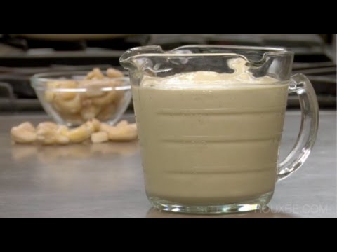 How to Make Plant-Based Cashew Béchamel | Basic White Sauce I Plant-Based