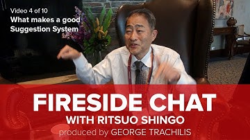 Ritsuo Shingo says, "I don