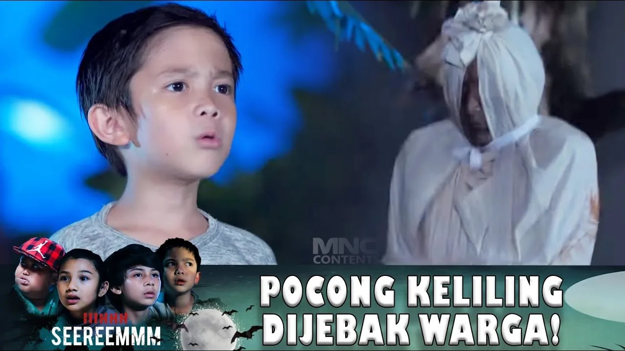 SATU KAMPUNG DITERROR! HANTU POCONG KELILING DI MALAM JUMAT KLIWON | IH SEREM