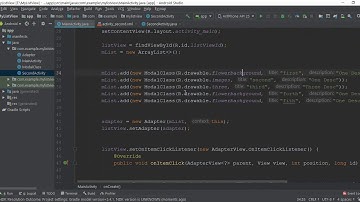 Create ListViewSet Listener + Pass List Data Another Activity in Android Studio Part Two